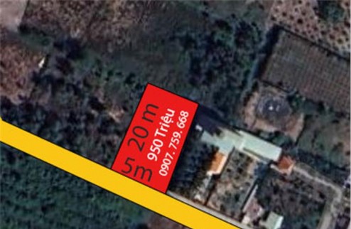 NÓNG  ! FULL THỔ, GIÁ 950 TRIỆU/100M2. PHÚ ĐÔNG, NHƠN TRẠCH !